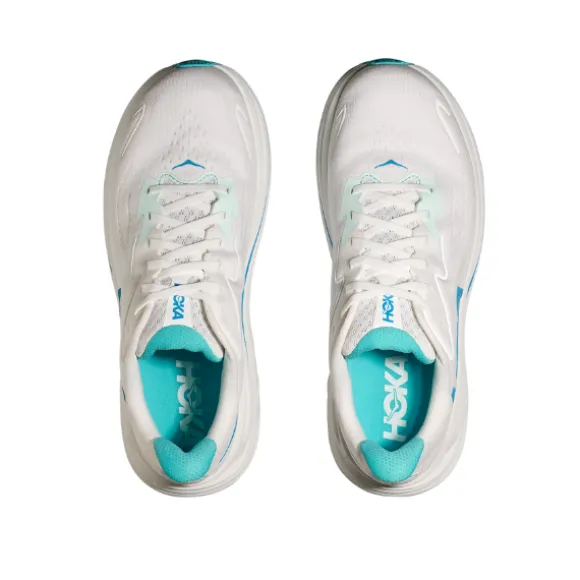 Hoka Men's Clifton 10 Wide White/Blue