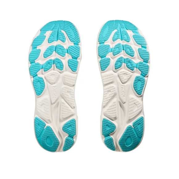 Hoka Men's Clifton 10 Wide White/Blue