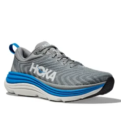 HOKA Men's Gaviota 5 Wide Limestone/Blue