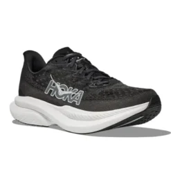 HOKA Men's Mach 6 (Wide Width) Black/White