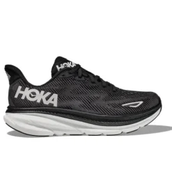 HOKA Men's (Medium Width) Clifton 9 Black / White