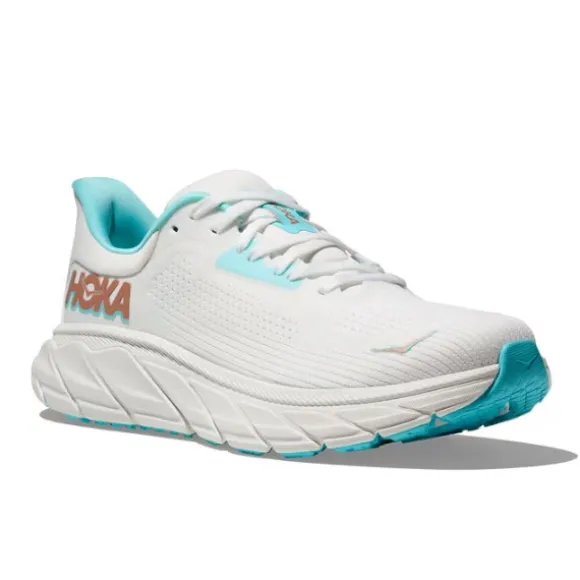 HOKA Women's Arahi 7 (Medium Width) White/Gold