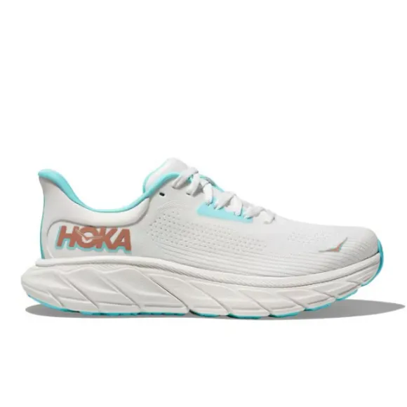 HOKA Women's Arahi 7 (Medium Width) White/Gold