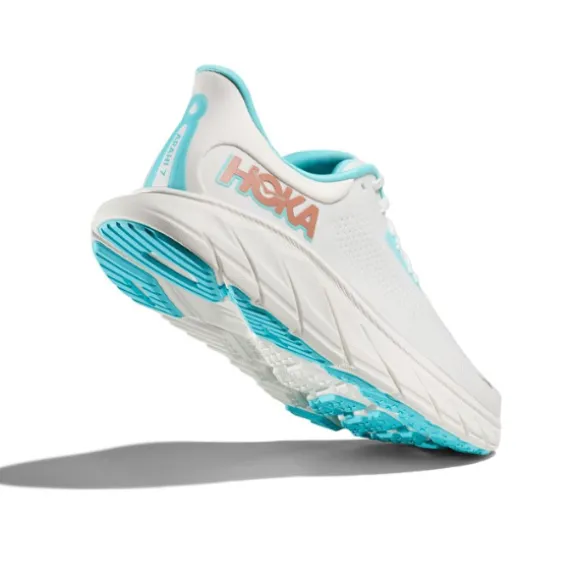 HOKA Women's Arahi 7 (Medium Width) White/Gold