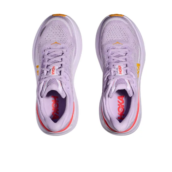 Hoka Women's Bondi 9 Wide Aster Flower / Starlight Glow