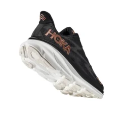 HOKA Women's Clifton 9 Medium Black/Gold