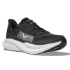 HOKA Women's Mach 6 (Medium Width) Black/White