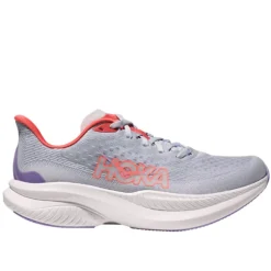 HOKA Women's Mach 6 Wide Grey/Orange