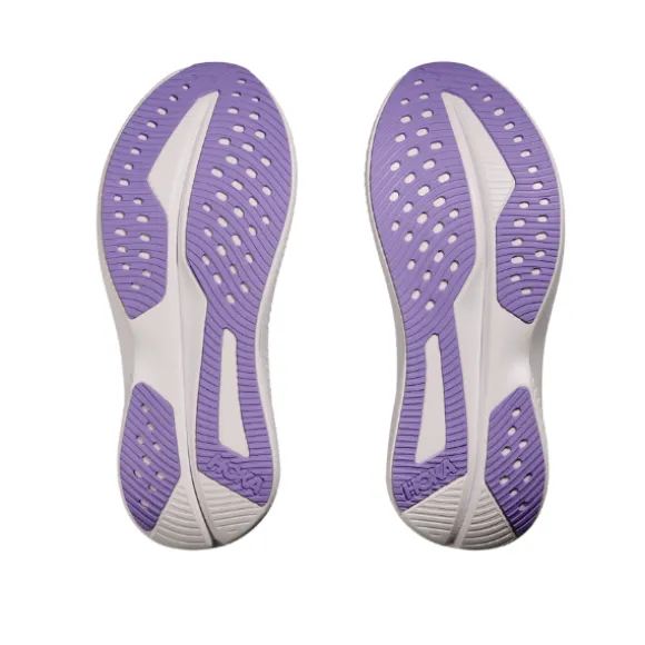 HOKA Women's Mach 6 Wide Grey/Orange