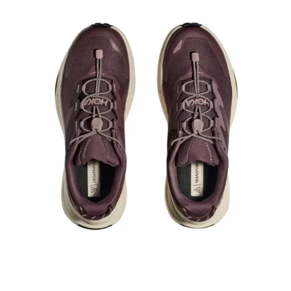 HOKA Women's Transport Smoky Quartz/Oat Milk/Purple