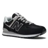 New Balance Unisex 574 Black with White