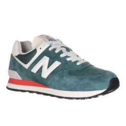 New Balance Unisex's 574 New Spruce/Sea Salt