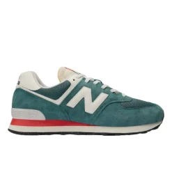 New Balance Unisex's 574 New Spruce/Sea Salt