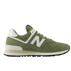 New Balance Unisex's 574 New Green/White