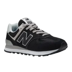 New Balance Women's 574 Core Black/White