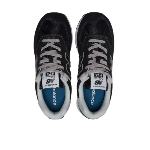 New Balance Women's 574 Core Black/White