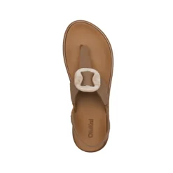 Olukai Women's La‘i T–Bar Tan