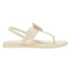 Olukai Women's La‘i T–Bar White Sand