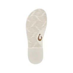 Olukai Women's La‘i T–Bar White Sand
