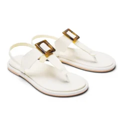 Olukai Women's La'i T-Bar White