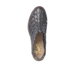Rieker Women's Sina Weave Black