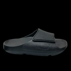 Sovella Men's PF Velcro Slide Black