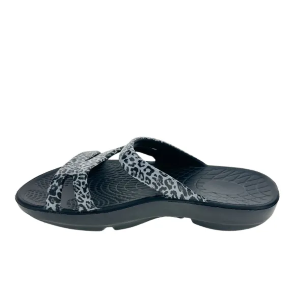 Sovella Women's PF Slide Black/Leopard