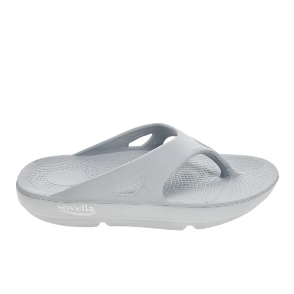 Sovella Women's PF Thong Light Grey