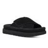 UGG Women's Goldenstar Cross Slide Black
