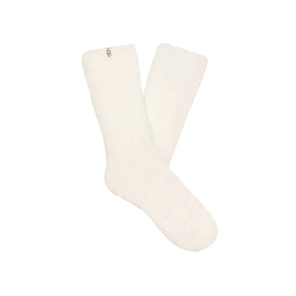 UGG Women's Teddi Cozy Crew Sock Cream