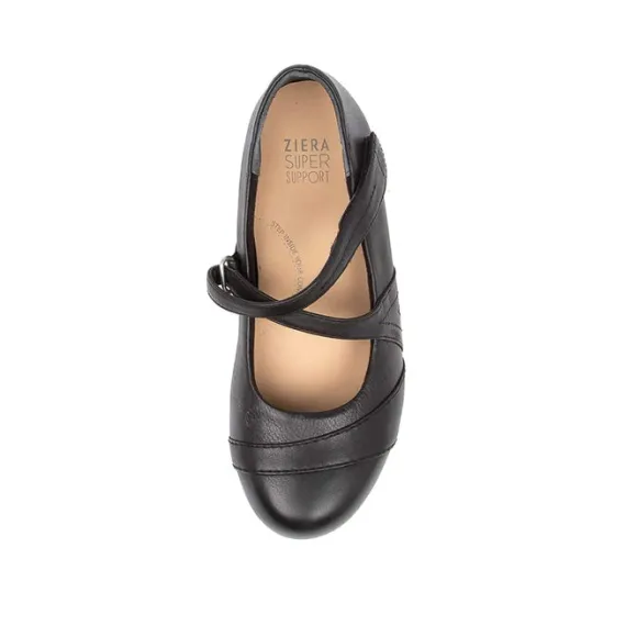 Ziera Women's Xray Wide Black